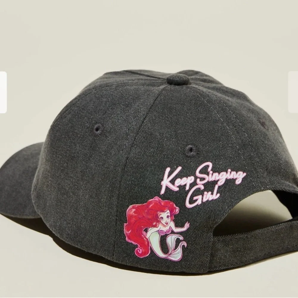 Ariel The Little Mermaid Kids Cap, Disney- NWT